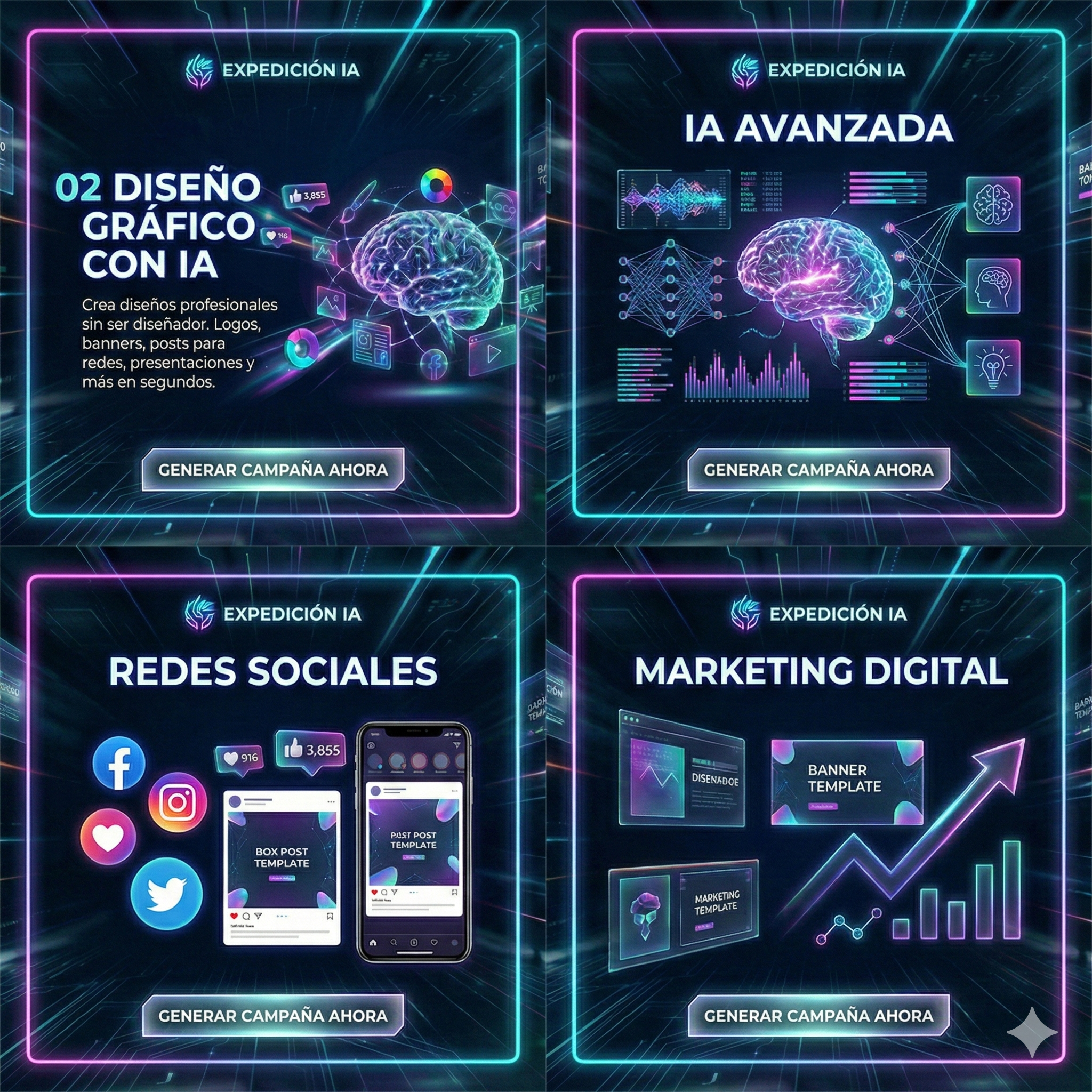 Diseño gráfico con IA