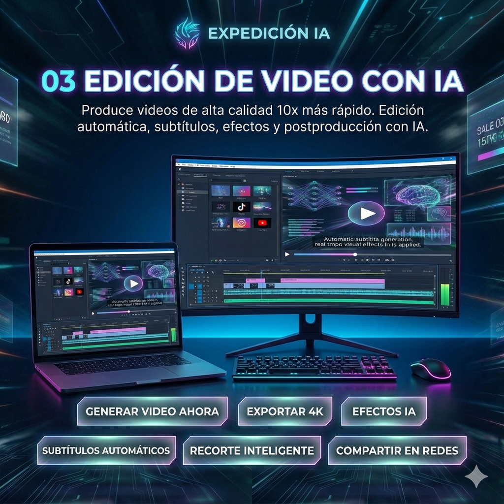 Edición de video con IA